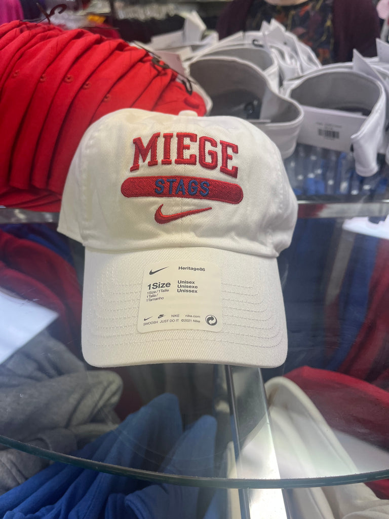Hats - White Campus Hat