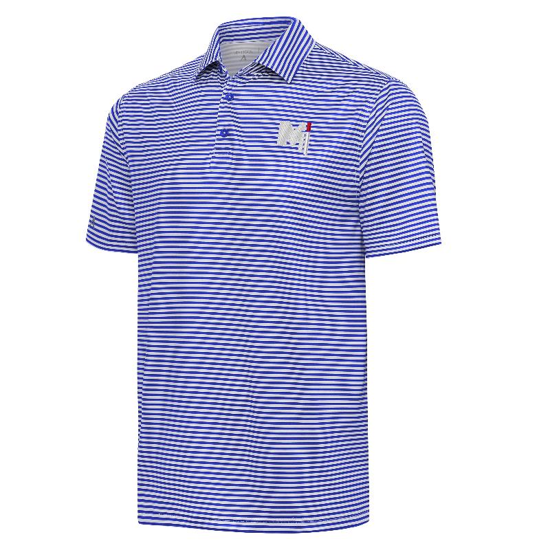 Polo - Stripe Ellipse -Royal