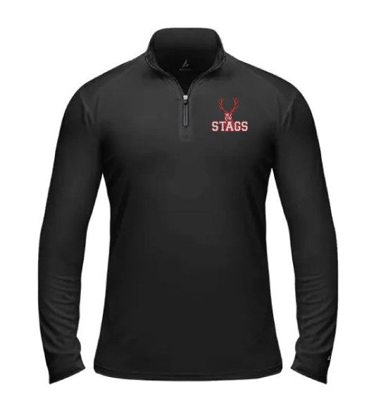 Premier 1/4 Zip - Black