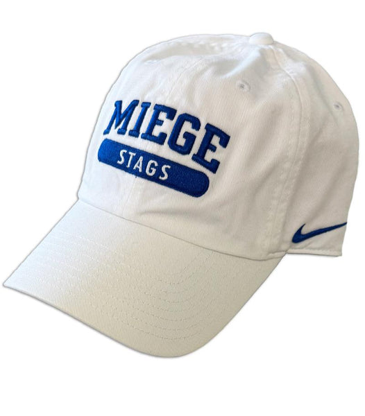 Hats - White & Blue Campus Hat