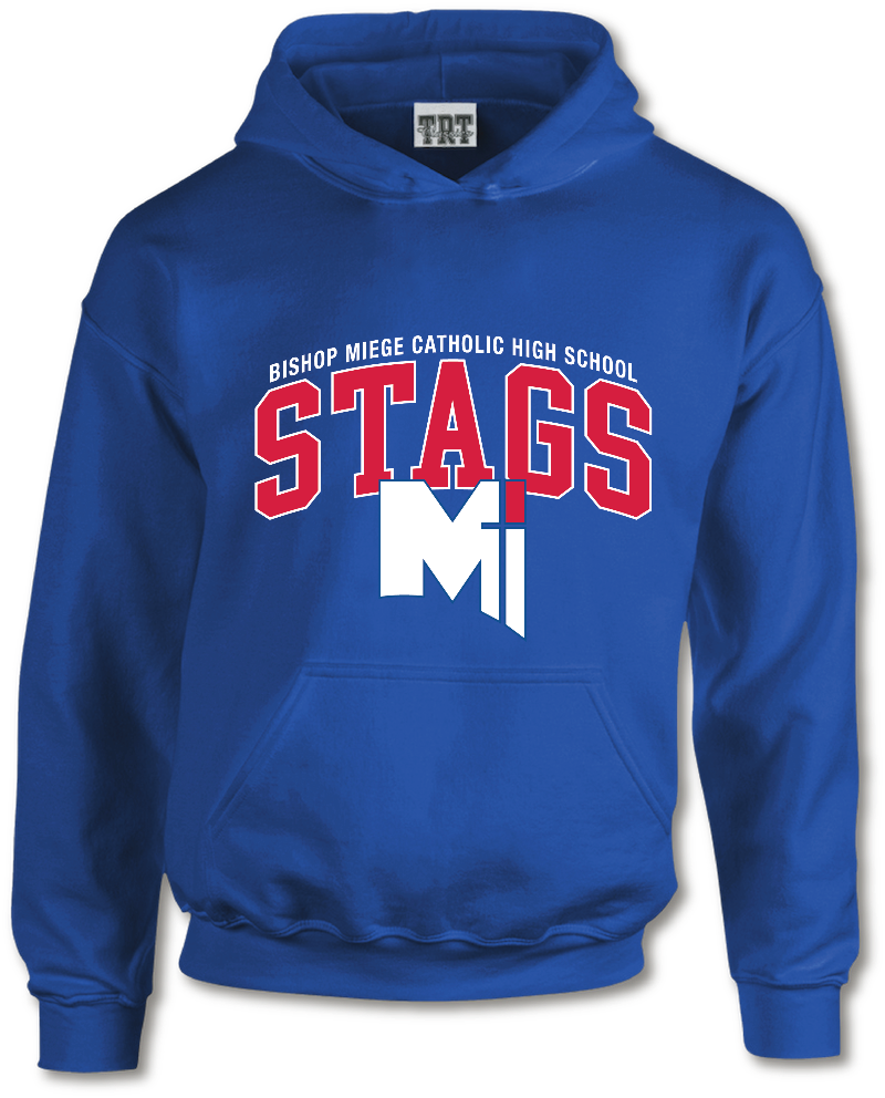 Hoodie - Power M Catholic Royal