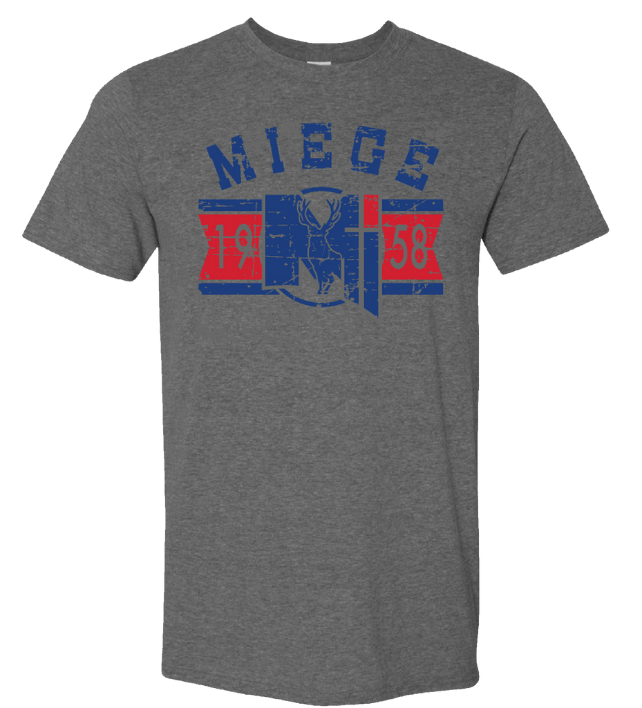 Tee - Miege Heritage Power M - Heather Grey