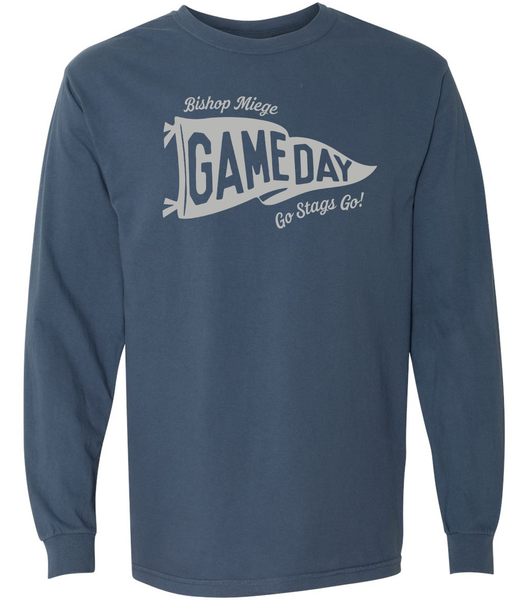Tee - Gameday Go Stags Go- L/S Midnight