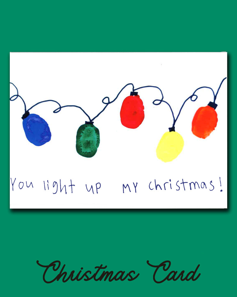 Lights Up - Christmas Card