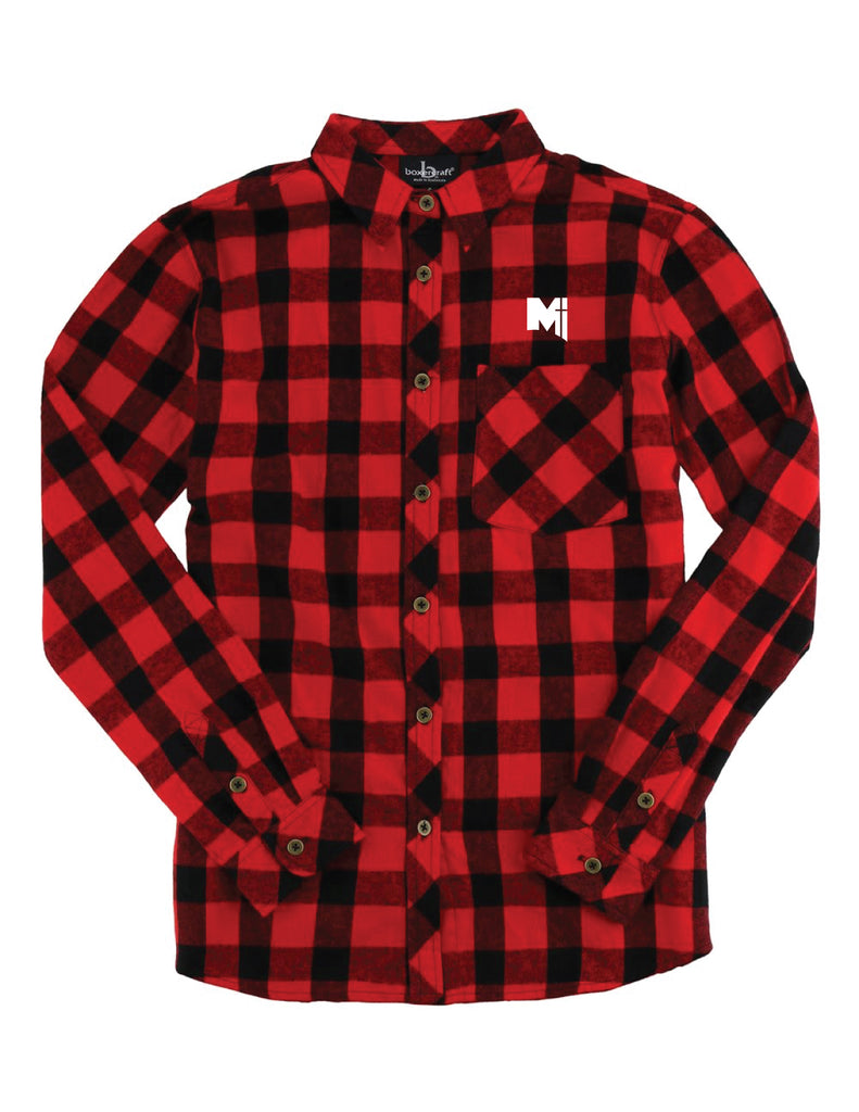 Tops - Red & Black Buffalo Plaid Flannel